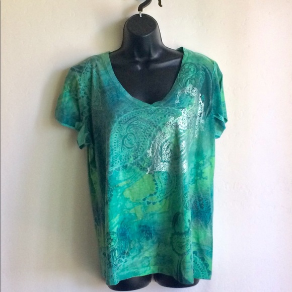 Appropriated Behavior Tops - T-Shirt by Appropriated Behavior Size XL Green Appropriated Behavior Tops - T-Shirt by Appropriated Behavior Size XL Green